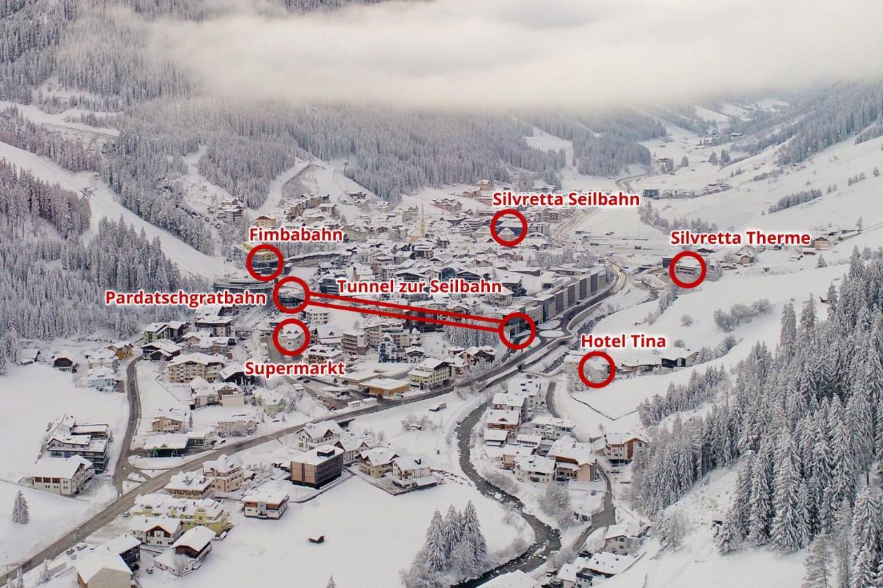 Hotel Garni Apart Tina Ischgl Exterior foto